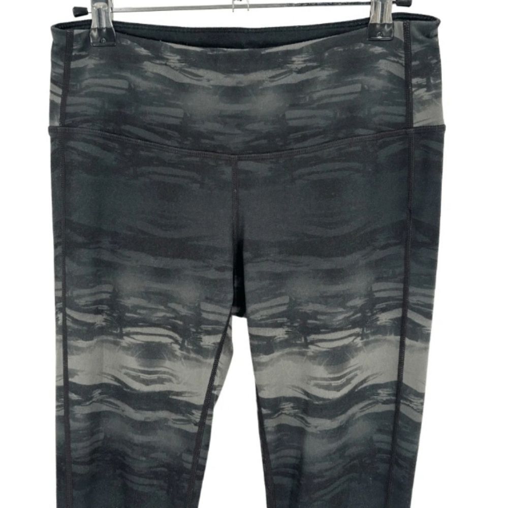Women's Black Tie-Dye Leggings - Picture 10 of 16